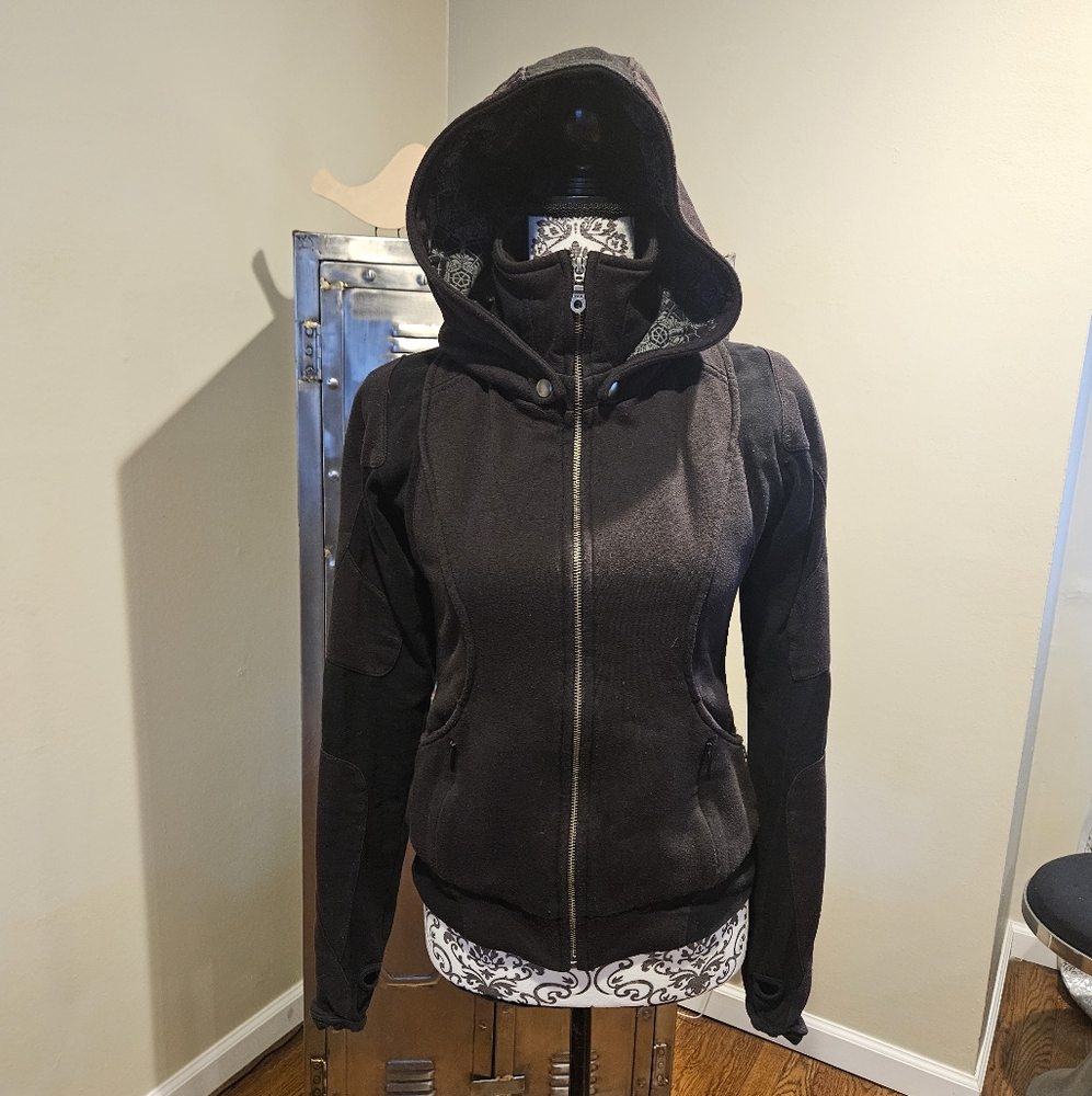 Buddhaful Designs Freq G Hoodie Sweatshirt w/Thumbholes Size Medium
